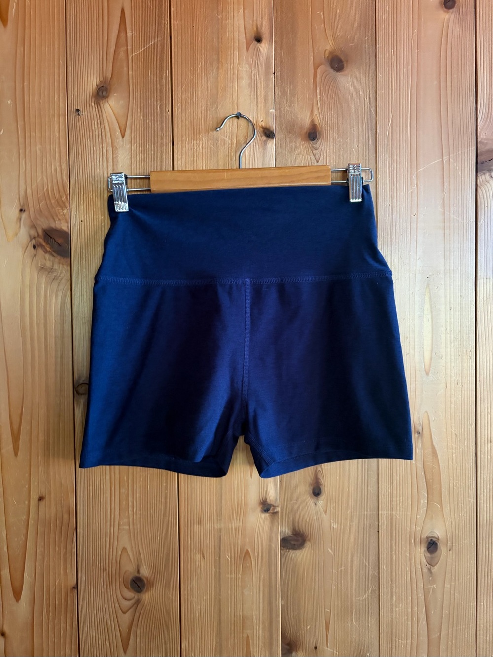 Beyond Yoga Spacedye All For Run Short Nocturnal Navy